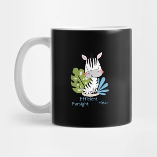 Zebra - farsighted - Educate Mug